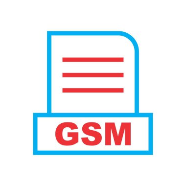 Soyut Arkaplanda GSM dosyası izole edildi