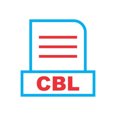 Soyut Arkaplanda CBL dosyası izole edildi