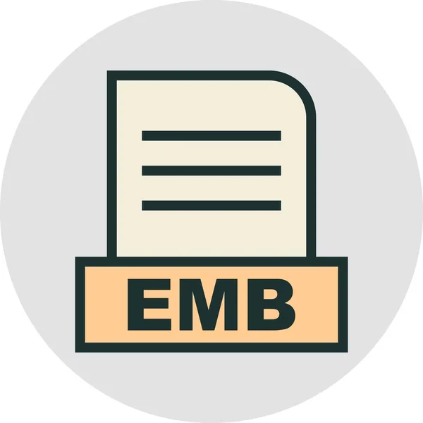 Emb Αρχείο Απομονώνονται Αφηρημένο Φόντο — Φωτογραφία Αρχείου