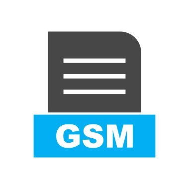 Soyut Arkaplanda GSM dosyası izole edildi