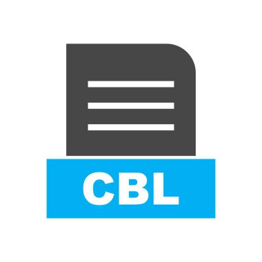 Soyut Arkaplanda CBL dosyası izole edildi