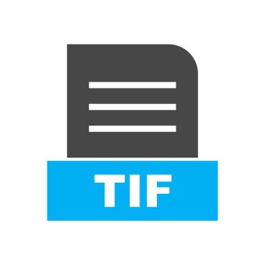 TIF dosyası soyut arkaplanda izole edildi