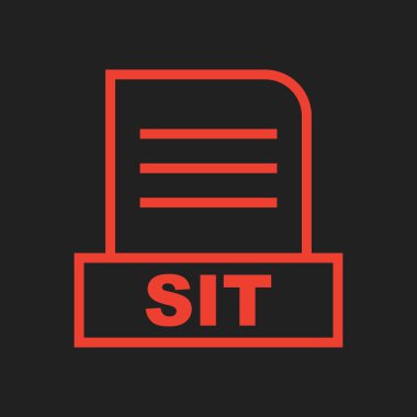 Oturum dosyası soyut arkaplanda izole edildi 