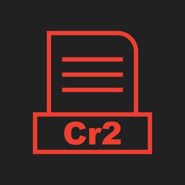 CR2 dosyası soyut arkaplanda izole edildi