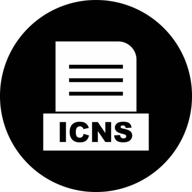  ICNS dosyası soyut arkaplanda izole edildi