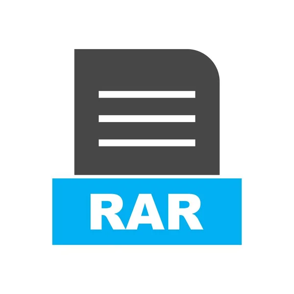 Rar File Isolated Abstract Background — Stock Photo, Image
