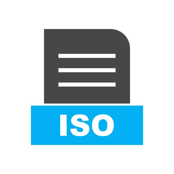 File Iso Isolato Sfondo Astratto — Foto Stock