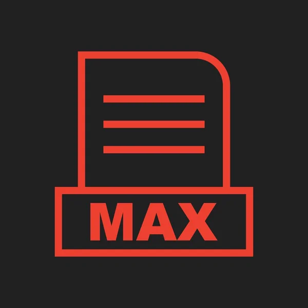 MAX dosyası soyut arkaplanda izole edildi 