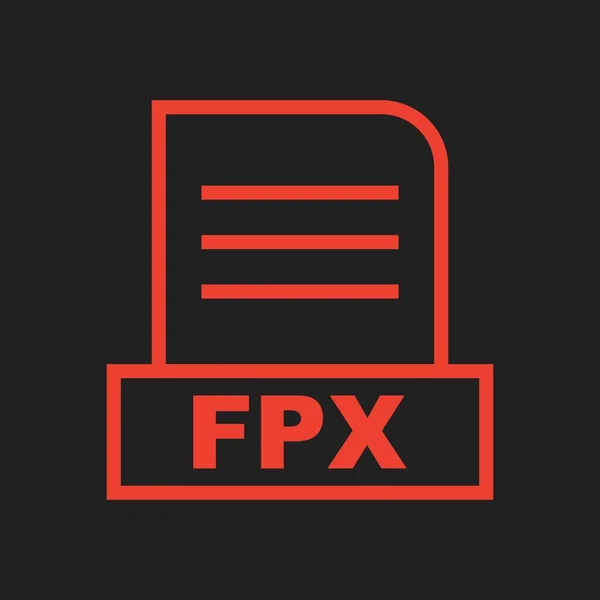 Fpxファイルを抽象的な背景に隔離 — ストック写真