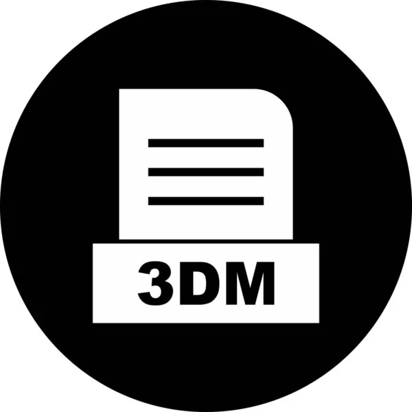 Arquivo 3Dm Isolado Fundo Abstrato — Fotografia de Stock