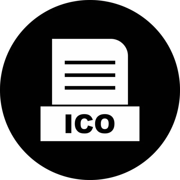 Soubor Ico Izolovaný Abstraktním Pozadí — Stock fotografie