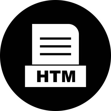 HTM dosyası soyut Arkaplanda izole edildi