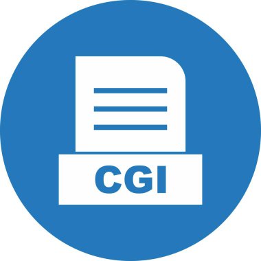 CGI dosyası soyut arkaplanda izole edildi