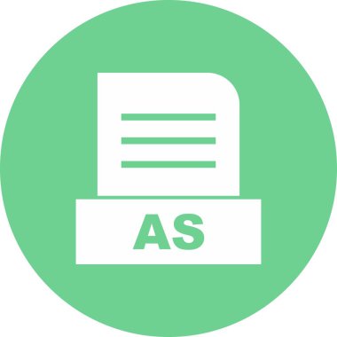 Özet Arkaplan 'da izole edilmiş AS dosyası