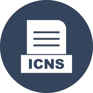  ICNS dosyası soyut arkaplanda izole edildi