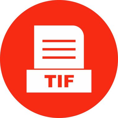 TIF dosyası soyut arkaplanda izole edildi