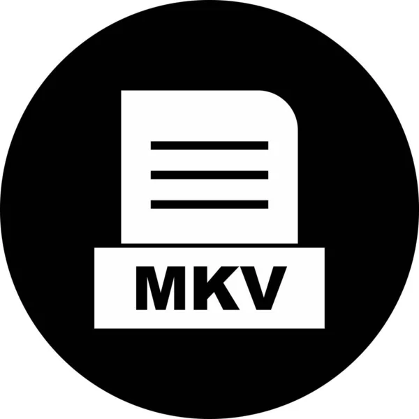 Mkvファイルを抽象的な背景に分離 — ストック写真