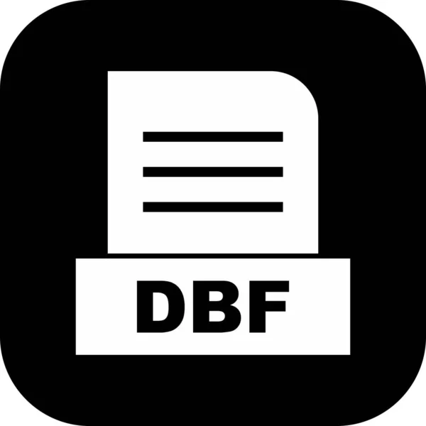 Dbfファイル抽象的な背景に隔離された — ストック写真