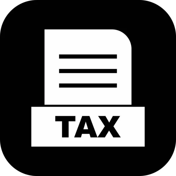 Arquivo Tax Isolado Fundo Abstrato — Fotografia de Stock