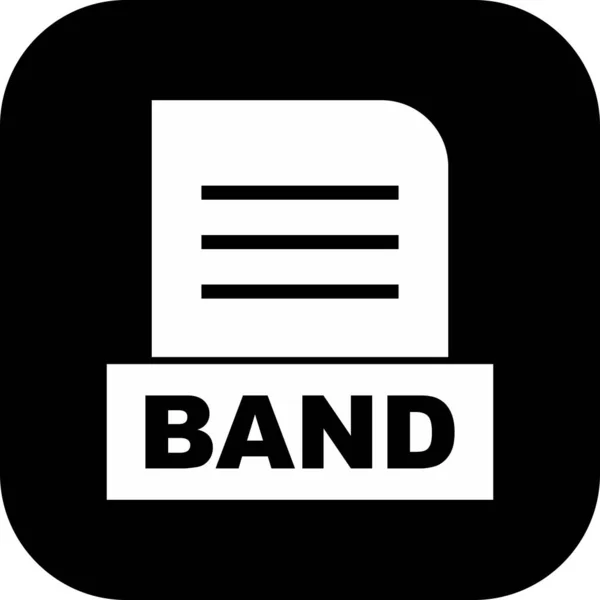 Fichier Band Isolé Sur Fond Abstrait — Photo