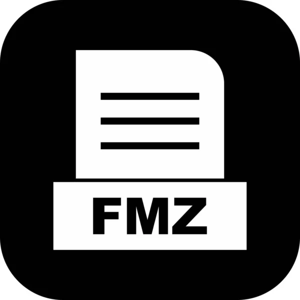 Fmz文件在抽象背景下隔离 — 图库照片