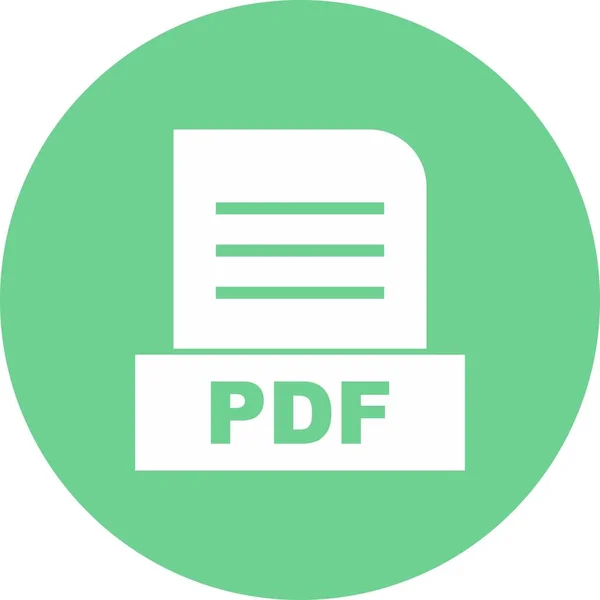 File Pdf Isolato Sfondo Astratto — Foto Stock