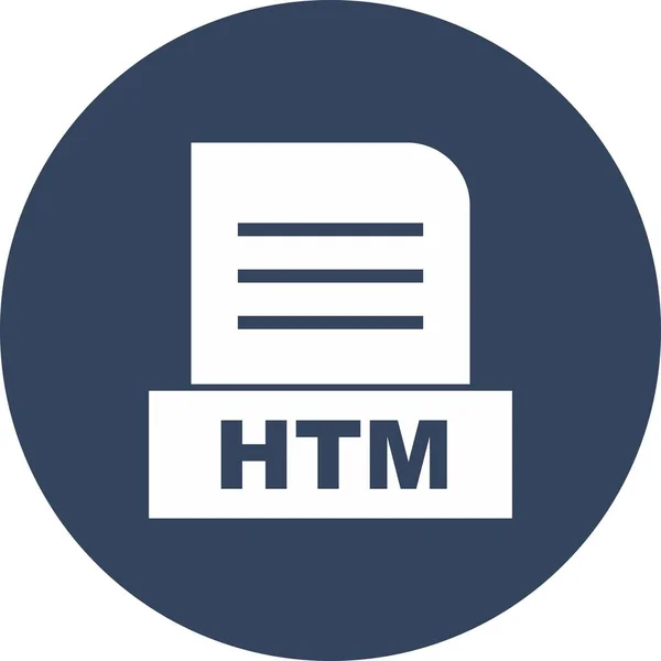 File Htm Isolato Sfondo Astratto — Foto Stock