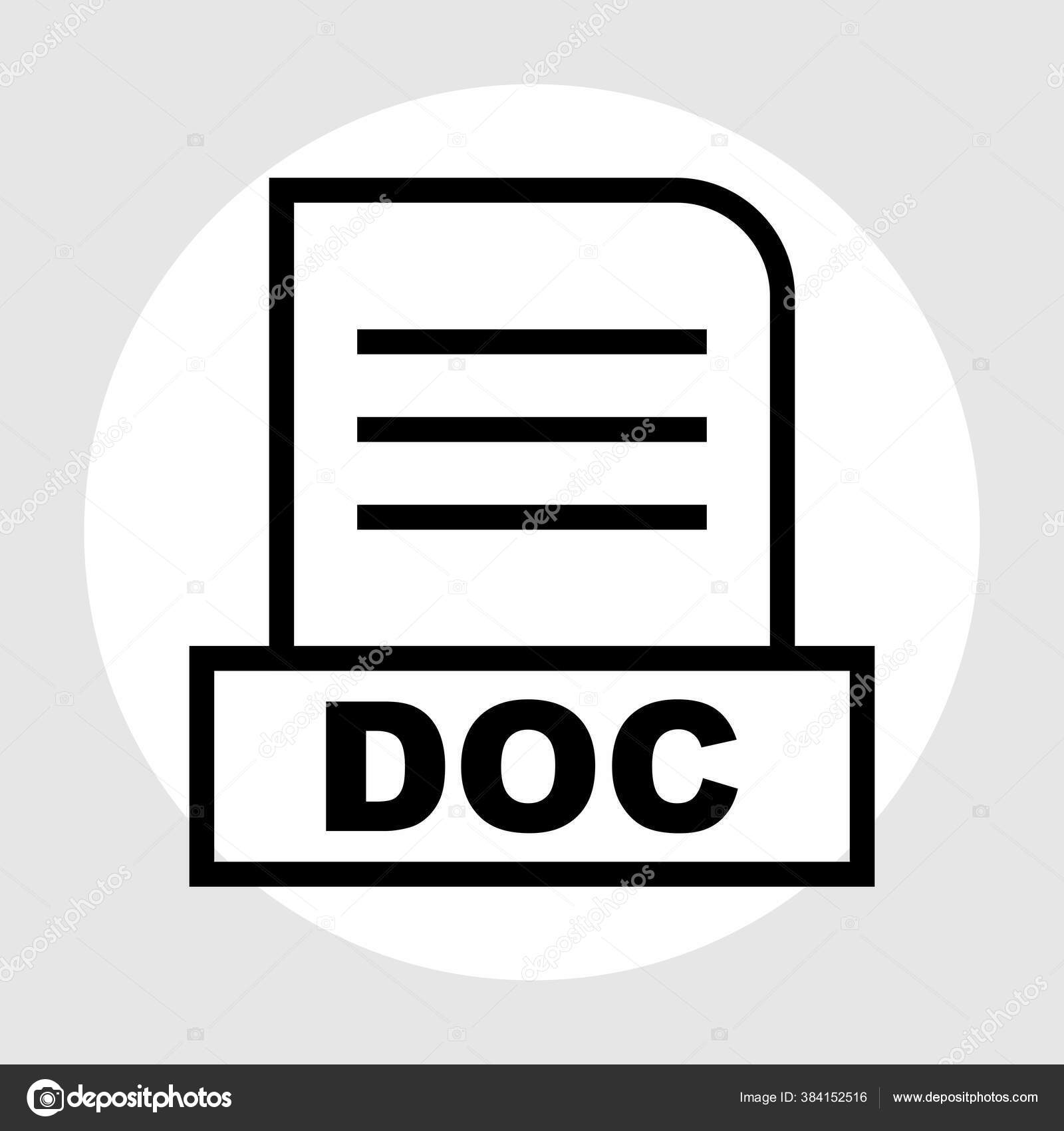 doc-file-isolated-abstract-background-stock-photo-vectorvalley