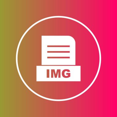 IMG dosyası soyut arkaplanda izole edildi