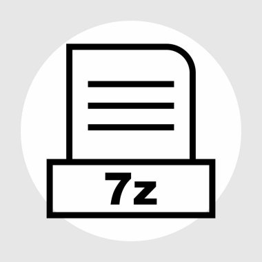 Soyut Arka Gruplandırmada 7z dosyası izole edildi