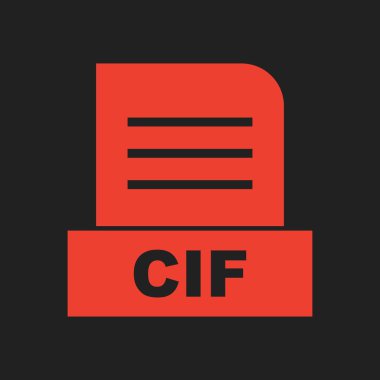 CIF dosyası soyut arkaplanda izole edildi