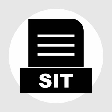 Oturum dosyası soyut arkaplanda izole edildi 