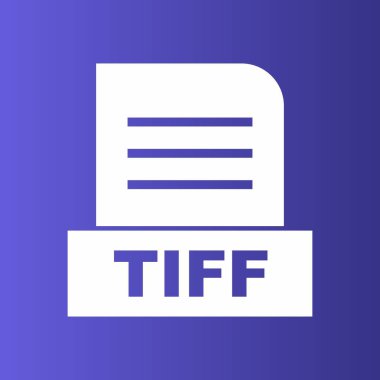  TIFF dosyası soyut arkaplanda izole edildi