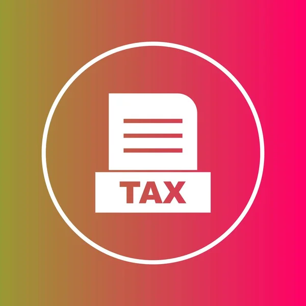 Taxファイルを抽象的な背景に分離 — ストック写真