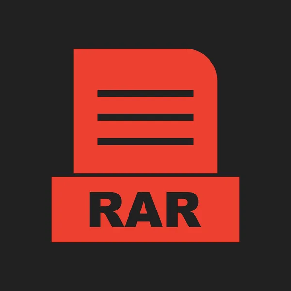 抽象背景下的Rar文件分离 — 图库照片
