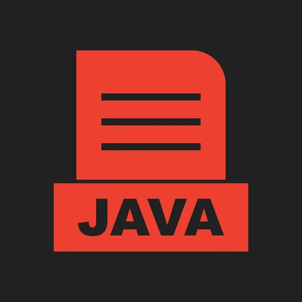 Berkas Java Terisolasi Pada Latar Belakang Abstrak — Stok Foto