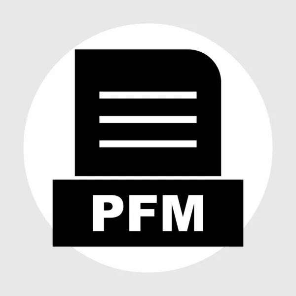 Файл Pfm Изолирован Абстрактном Фоне — стоковое фото