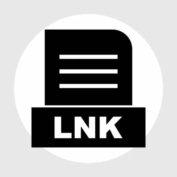 Lnk File Isolated Abstract Background — 스톡 사진