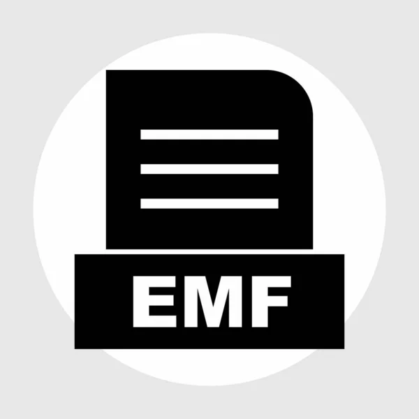 Emf Αρχείο Απομονώθηκε Αφηρημένο Φόντο — Φωτογραφία Αρχείου