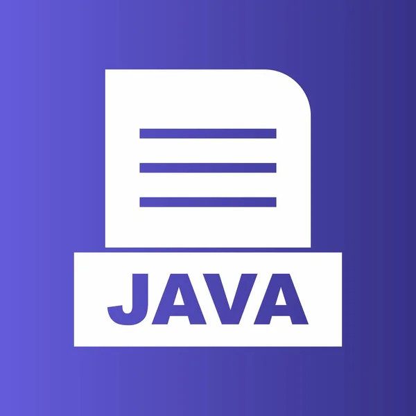 Java Dosyası Soyut Arkaplanda Izole Edildi — Stok fotoğraf