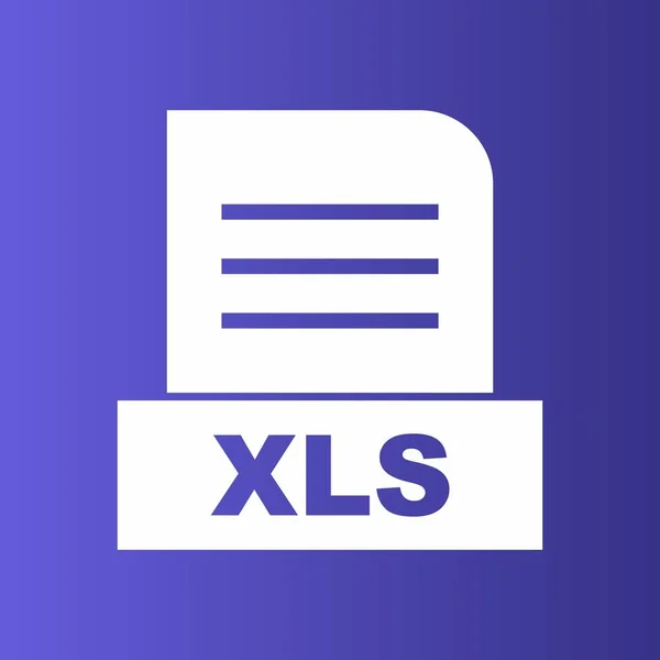 Xls 파일을 추상적 배경에서 사용하다 — 스톡 사진