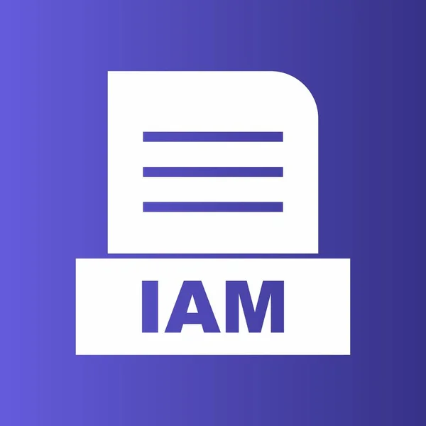 Iam File Isolated Abstract Background — Stock Photo, Image