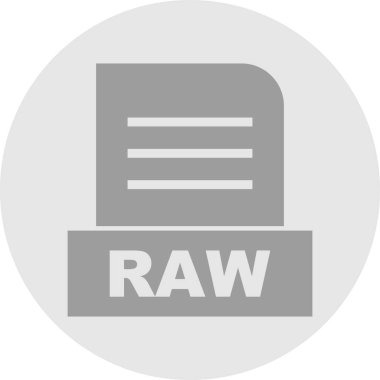 Ham dosya soyut arkaplanda izole edildi 