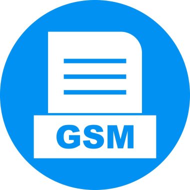 Soyut Arkaplanda GSM dosyası izole edildi