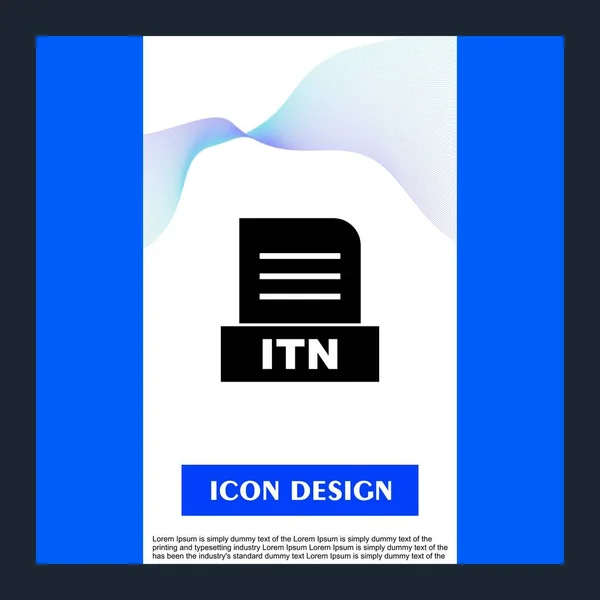 Itn Bestand Geïsoleerd Abstracte Achtergrond — Stockfoto