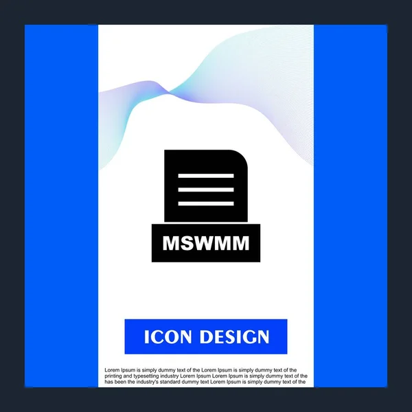 Arquivo Mswmm Isolado Fundo Abstrato — Fotografia de Stock