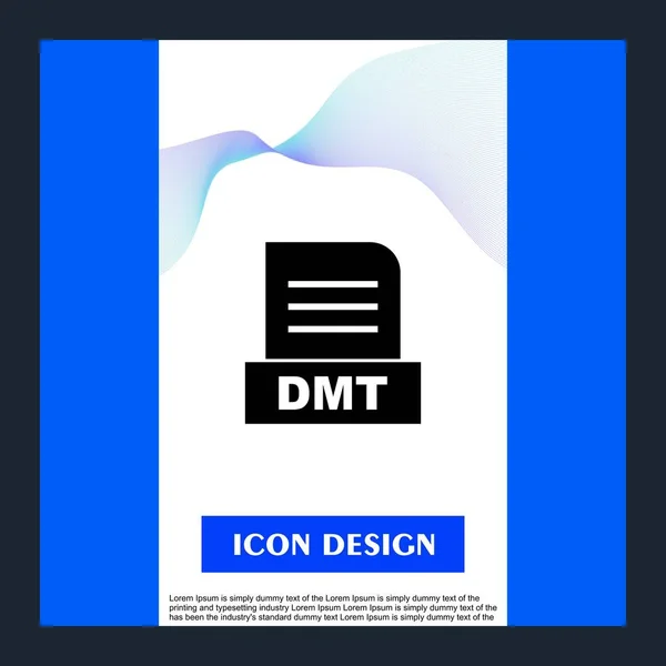 Dmt 파일은 추상적 배경에 독립적 — 스톡 사진