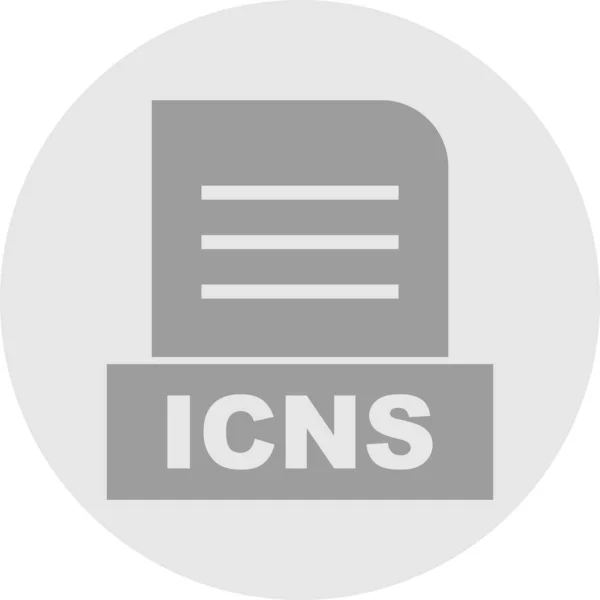 Icns Fil Isolerad Abstrakt Bakgrund — Stockfoto