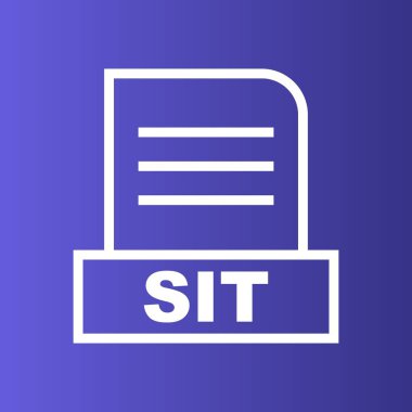 Oturum dosyası soyut arkaplanda izole edildi 