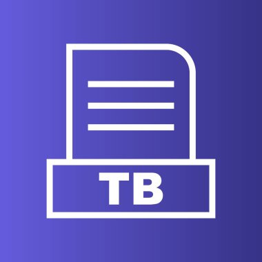 Tüberküloz dosyası soyut arkaplanda izole edildi